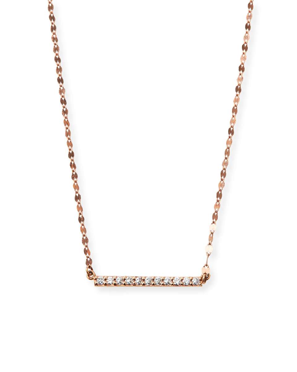 Mirage Blake Diamond Bar Necklace